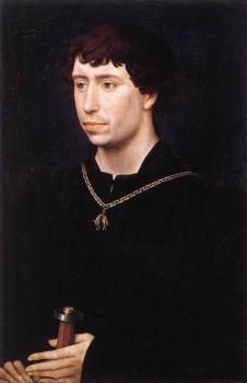 羅吉爾 凡 德 韋登 Portrait of Charles the Bold